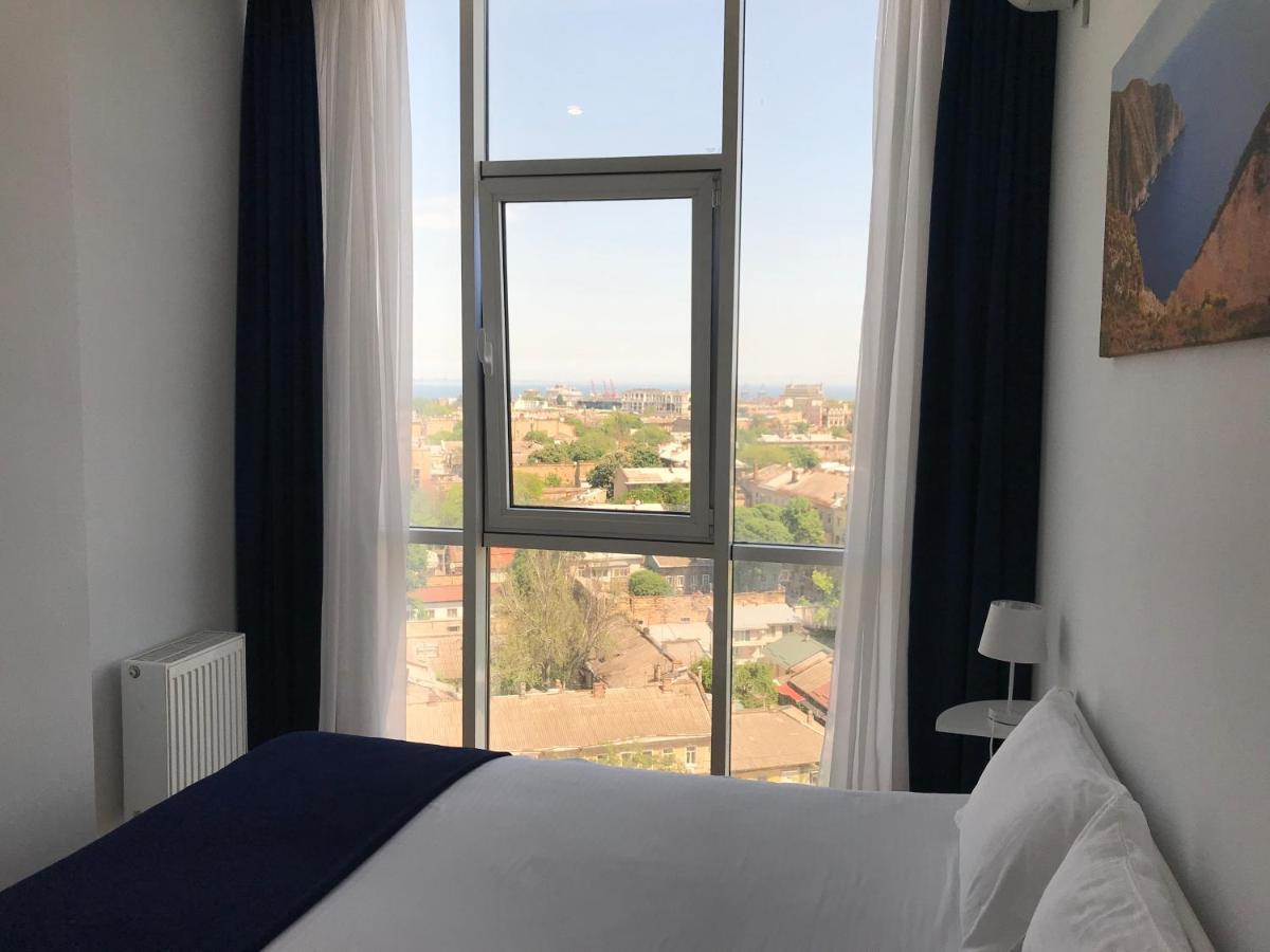 Smart Apartment With Sea View Odessa Exteriör bild