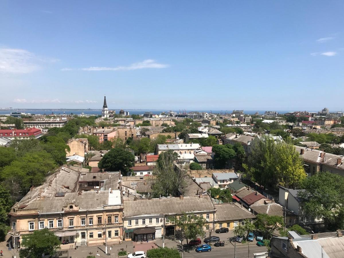 Smart Apartment With Sea View Odessa Exteriör bild